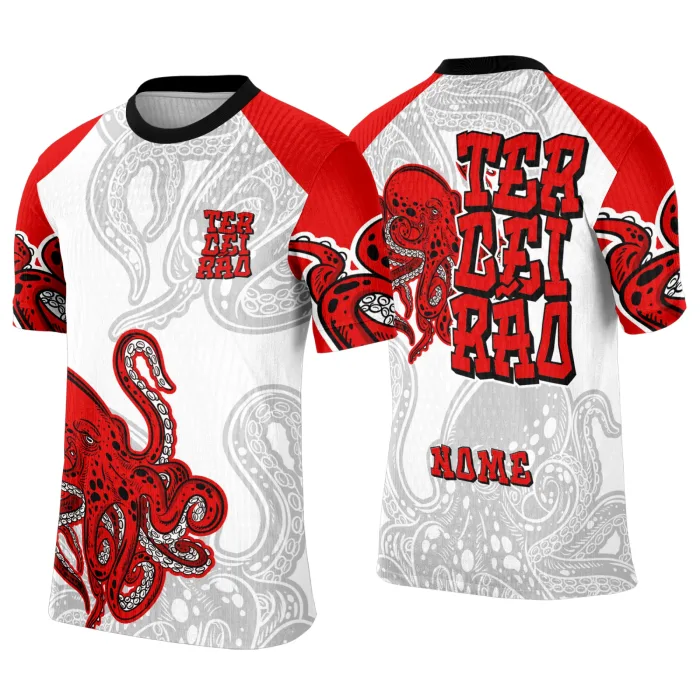 Arte Camisa Terceirão Polvo