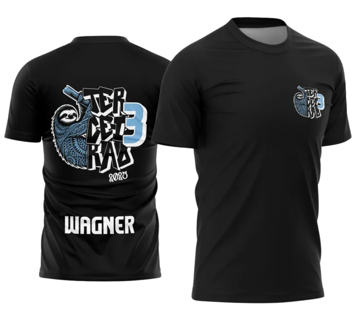 Arte Camisa Bicho Preguiça Terceirão Estilo Único