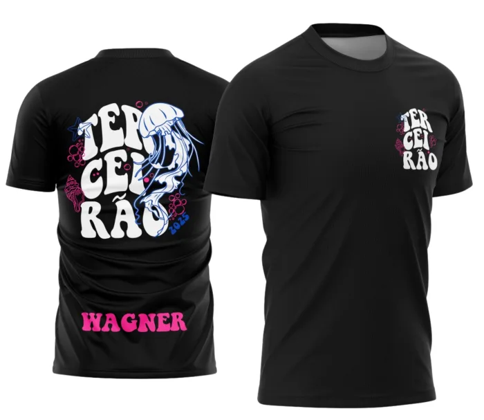 Arte Exclusiva Camisa Terceirão Água Viva