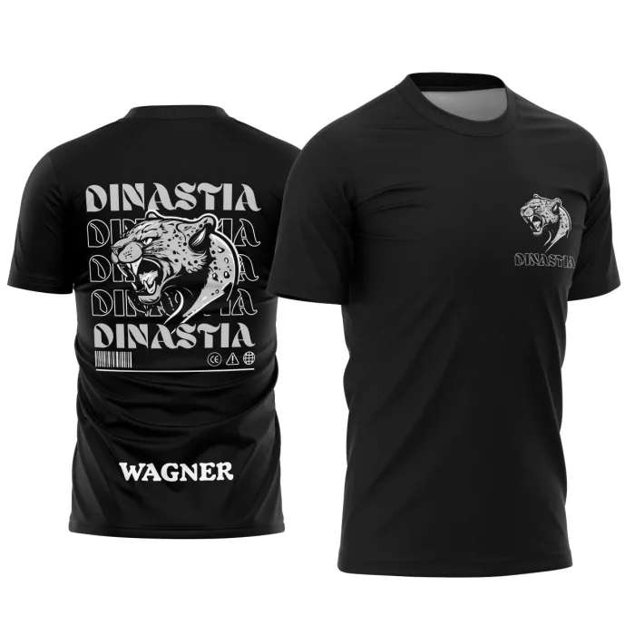 Arte Exclusiva para Camisa Terceirão Pantera Negra - Dinastia