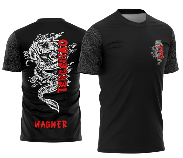 Arte Exclusiva Camisa Terceirão Dragão Vermelho