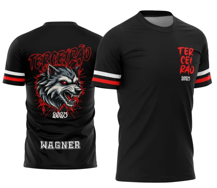Camisa Terceirão Lobo Vermelho