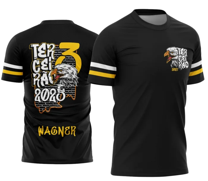 Arte Exclusiva Camisa Terceirão Águia Gavião