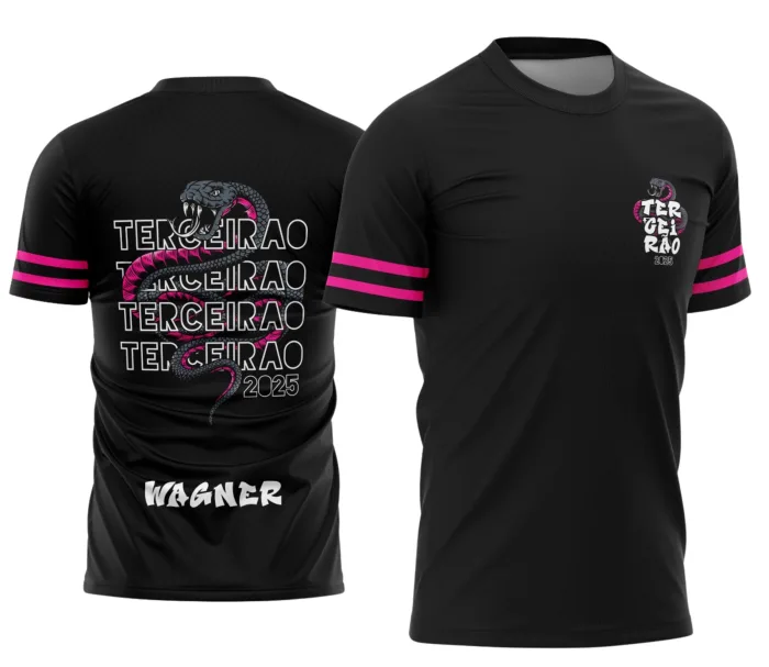 Arte Camisa Terceirão Cobra Exclusiva