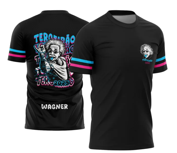 Arte para Camisa de Formandos do Terceirão Albert Einstein
