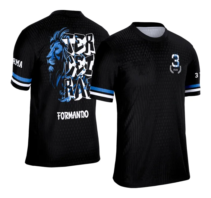 Arte Leão Azul para Camisa Terceirão