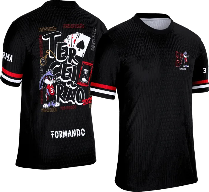 Arte Camisa Terceirão Pernalonga
