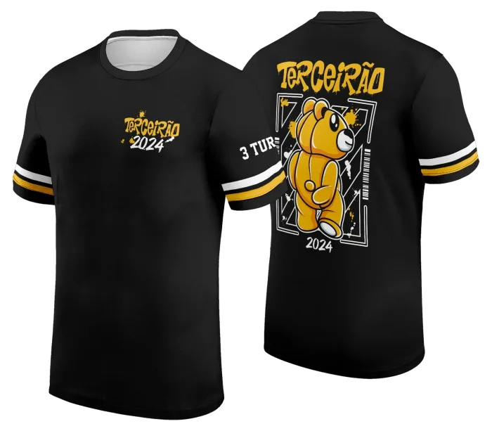Arte Exclusiva Camisa Urso para Terceirão