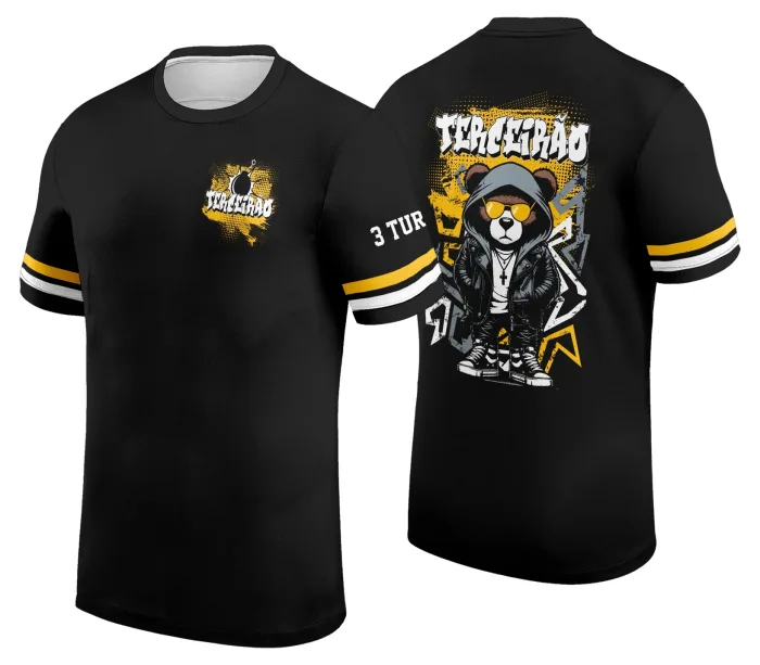 Arte Exclusiva Camisa Terceirão Urso modelo 2
