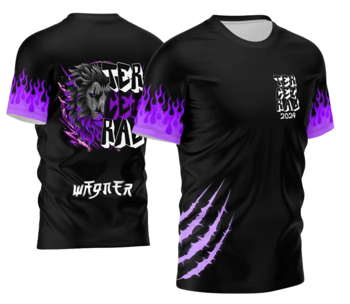 Arte Camisa Terceirão Leão 2026 Personalizada