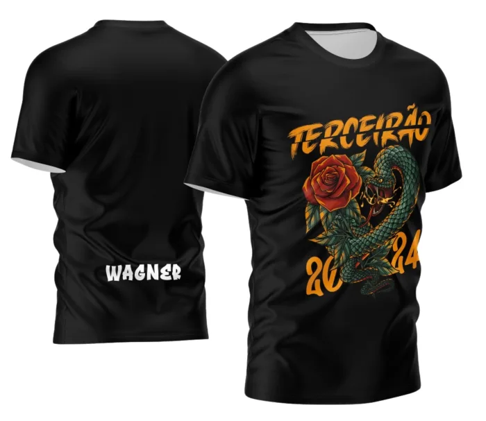 Arte Camisa Terceirão Estilo Exclusivo