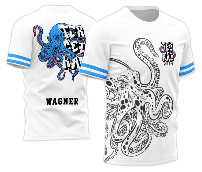 Arte Criativa Camisa Terceirão 2026 Estampa Polvo