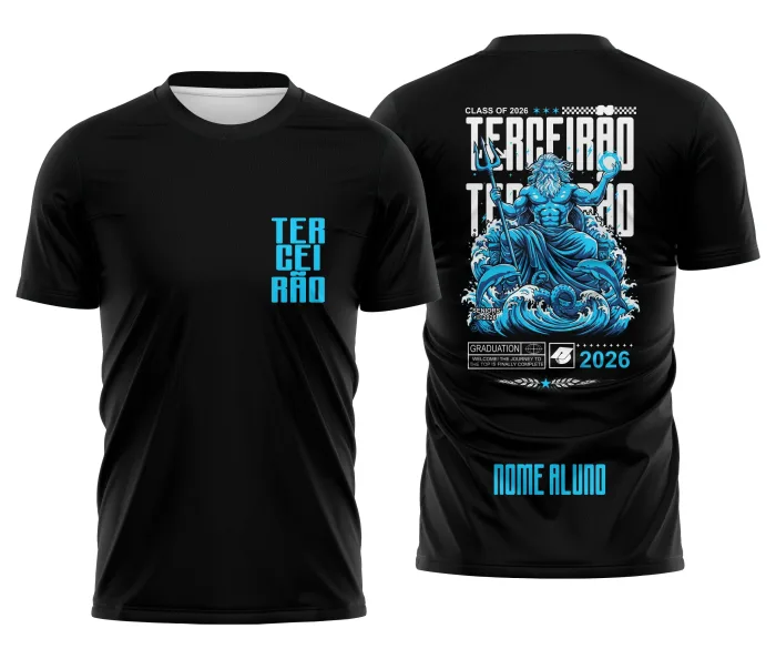 Arte Camisa Terceirão Poseidon