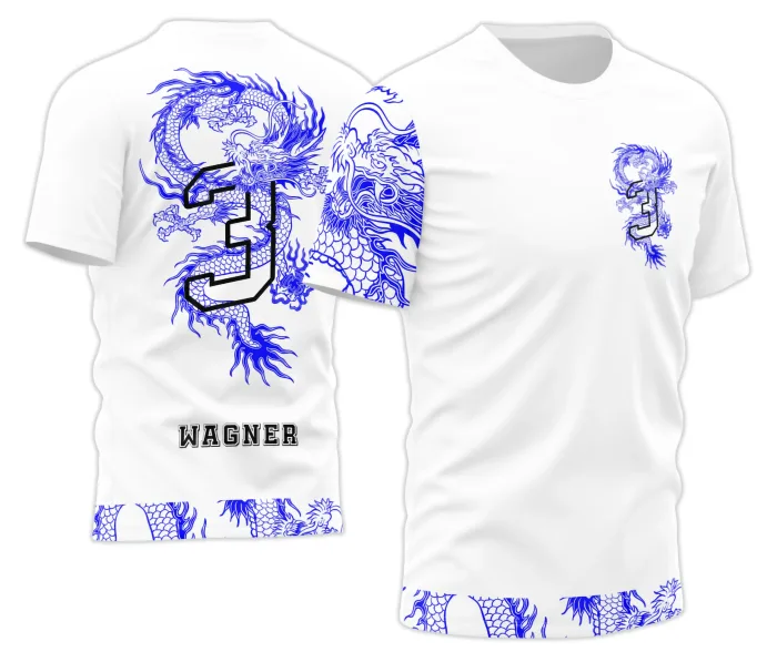 Arte Criativa Camisa Terceirão Dragão Impacto