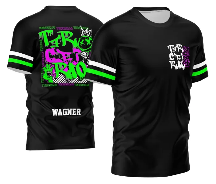 Arte Camisa Terceirão Estilo Graffiti