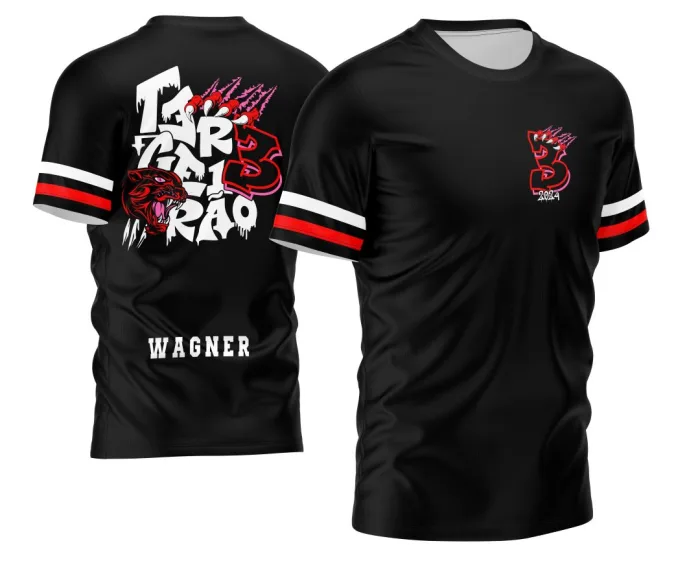 Arte Personalizada Camisa Terceirão Pantera Negra
