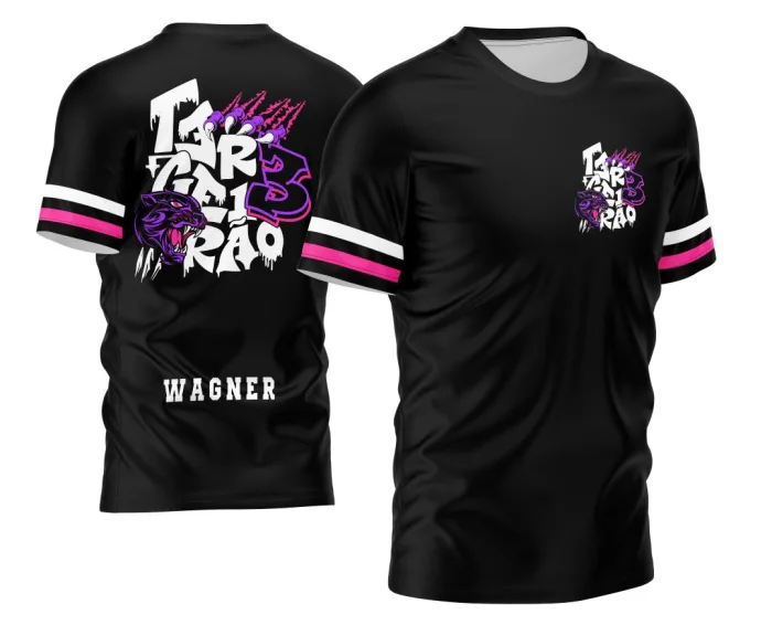 Arte Camisa Terceirão Pantera Negra Estilo Único