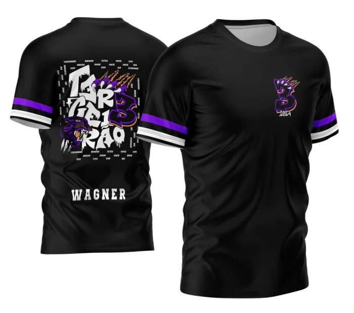 Arte Exclusiva Camisa Terceirão Pantera Negra 2026 Roxa