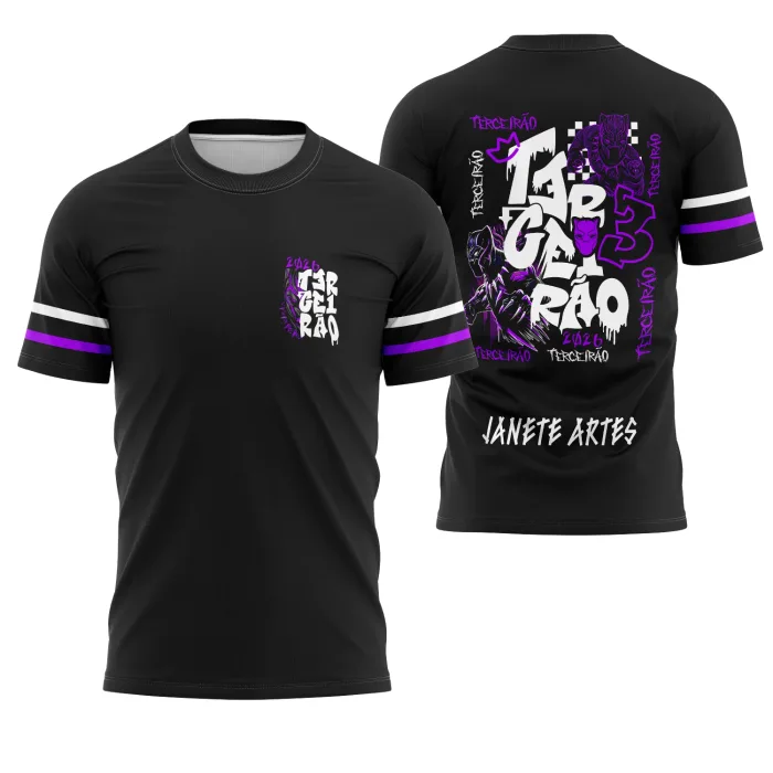 Camisa Terceirão Pantera Negra 2026 Graffite