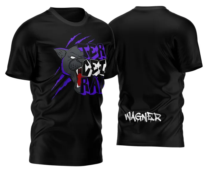 Arte Design Camisa Terceirão Pantera Negra Formandos 2026 com Garra