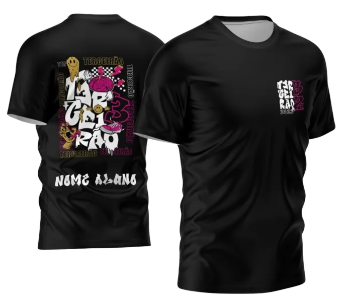 Camisa Terceirão 2026 Grafite Elementos