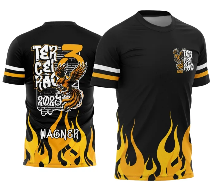 Arte Exclusiva Camisa Terceirão Fênix Phoenix