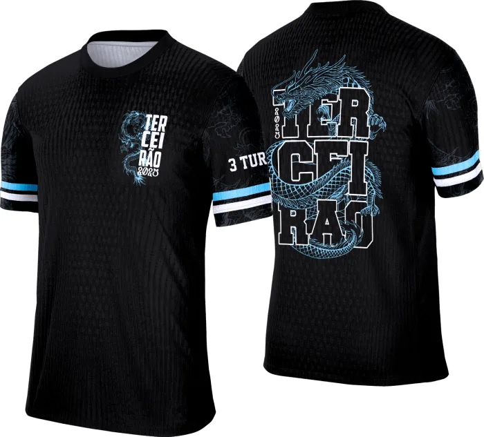 Arte Exclusiva para Camisa Terceirão Dragão